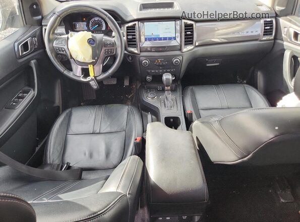 1FTER4FH7KLA48631 2019 FORD RANG Gray Dashboard view