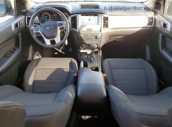 1FTER4FHXKLA02713 2019 FORD RANG Black Առջևի վահանակի տեսք