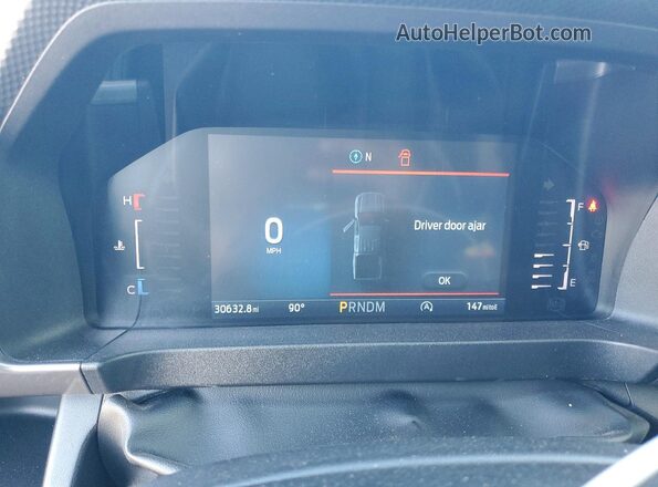 1FTER4HH3RLE52694 2024 FORD RANG Серый Вид щитка приборов