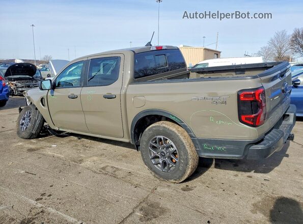 1FTER4HH4SLE48983 2025 FORD RANG Коричневый Задняя левая четверть