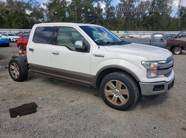 1FTEW1C42LFA54894 2020 FORD F150 Белый Передняя правая четверть
