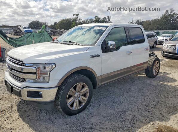 1FTEW1C42LFA54894 2020 FORD F150 Белый Передняя левая четверть