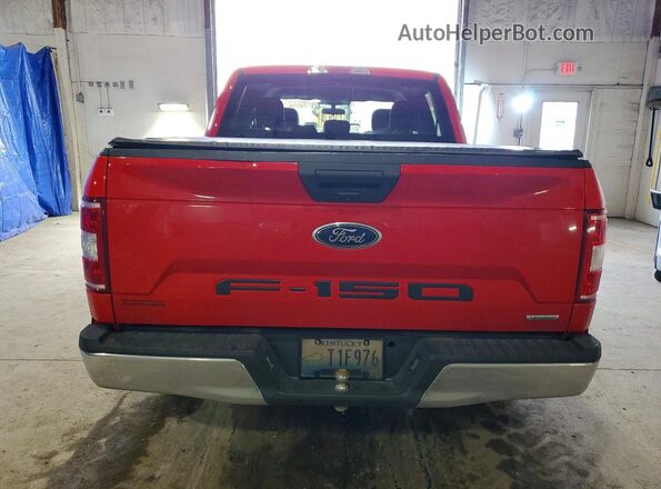 1FTEW1C45KFA81926 2019 FORD F150 Red Rear view