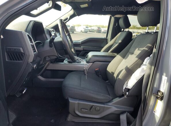 1FTEW1C45LKE80389 2020 FORD F150 Серый Вид салона спереди