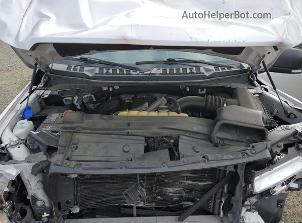 1FTEW1C50KFD09727 2019 FORD F150 Серебряный Вид задней части салона