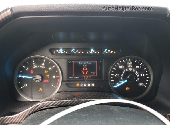 1FTEW1C50KFD09727 2019 FORD F150 Серебряный Вид щитка приборов