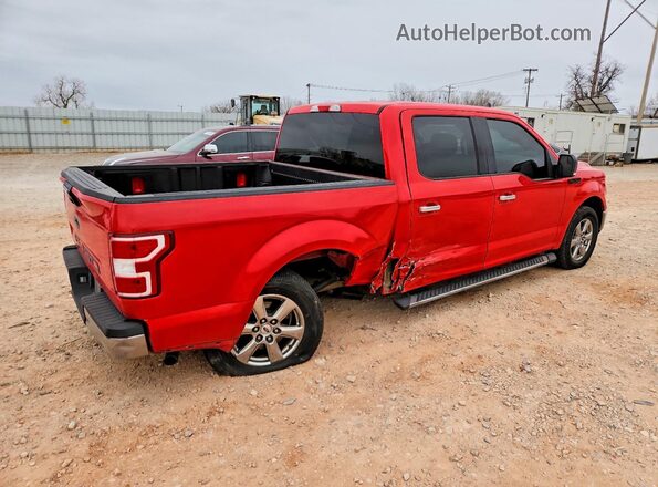 1FTEW1CB3KFA68896 2019 FORD F150 Красный Задняя правая четверть