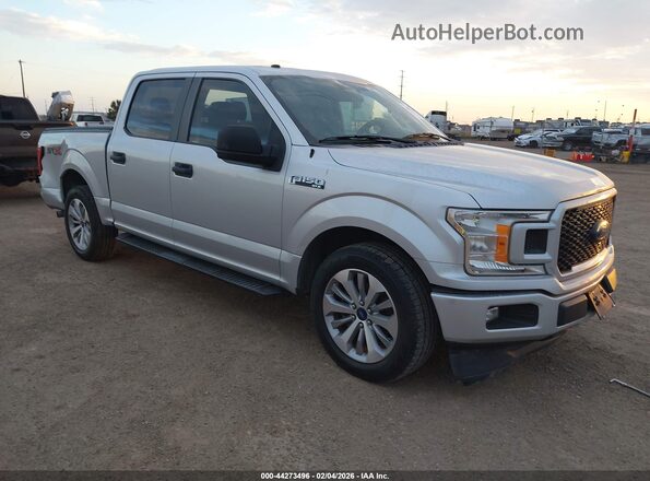 1FTEW1CP0JFC00636 2018 FORD F150 Gray Przód prawy