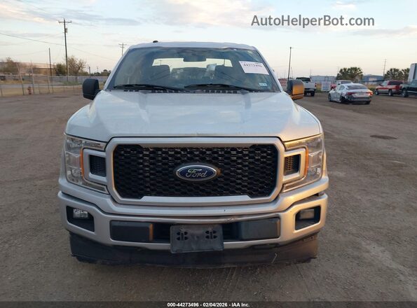 1FTEW1CP0JFC00636 2018 FORD F150 Gray Widok zestawu wskaźników