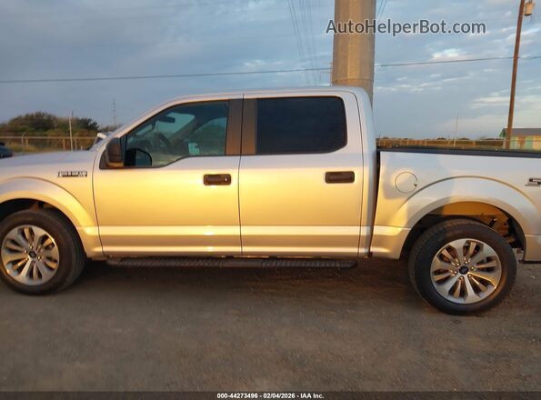 1FTEW1CP0JFC00636 2018 FORD F150 Gray Widok wnętrza 360 stopni