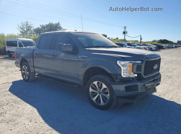 1FTEW1CP2KKD22746 2019 FORD F150 Gray Delantero derecho