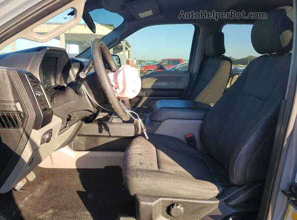 1FTEW1CP2KKD22746 2019 FORD F150 Gray Vista interior delantera
