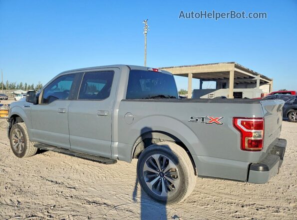 1FTEW1CP2KKD22746 2019 FORD F150 Gray Trasero izquierdo