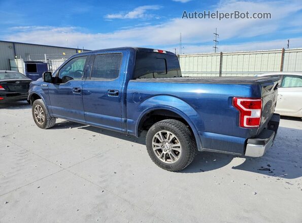 1FTEW1CP4KKD88229 2019 FORD F150 Синий Задняя левая четверть