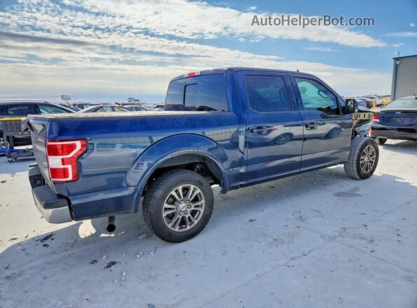 1FTEW1CP4KKD88229 2019 FORD F150 Синий Задняя правая четверть