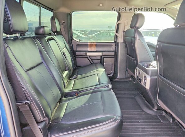 1FTEW1CP4KKD88229 2019 FORD F150 Синий Вид задних сидений