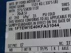 2019 Ford F-150 Xl Синий vin: 1FTEW1E40KFA31044
