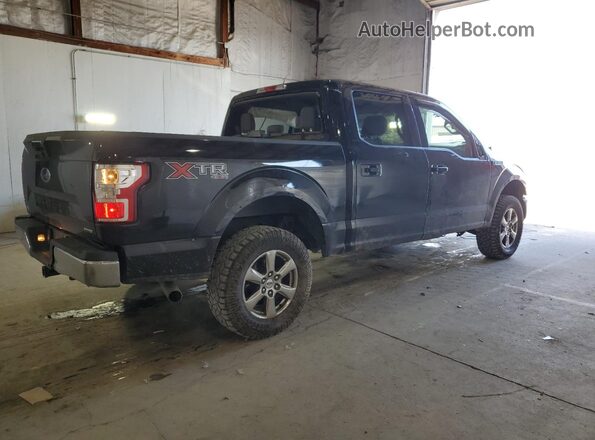 1FTEW1E42KFC20908 2019 FORD F150 Черный Задняя правая четверть