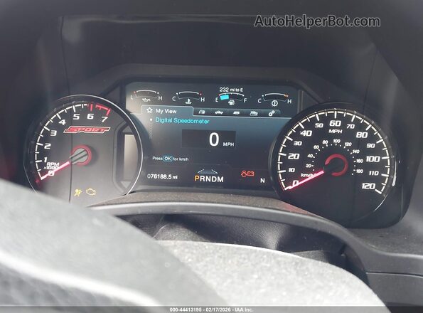 1FTEW1E44KFB16288 2019 FORD F150 Gray Rear seats view