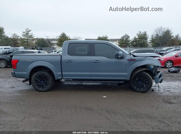 1FTEW1E44KFB16288 2019 FORD F150 Gray 360 interior view