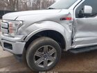 2019 Ford F-150 Lariat Silver vin: 1FTEW1E4XKFC20784