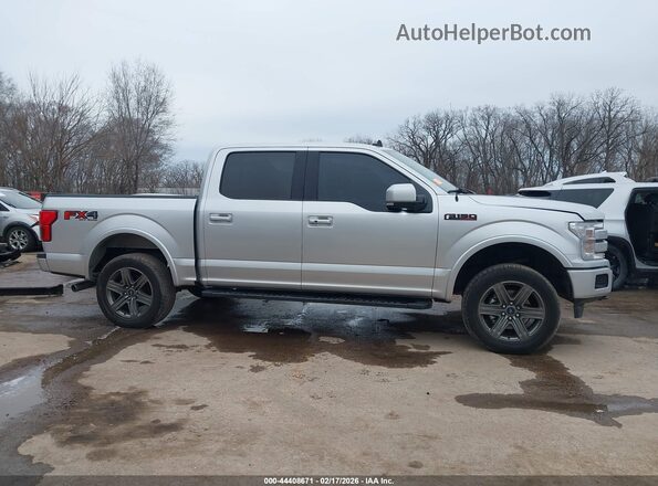 1FTEW1E4XKFC20784 2019 FORD F150 Silver Vista interior trasera