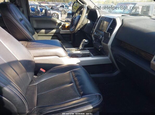 1FTEW1E52KFB09882 2019 FORD F150 Black წინა სალონის ხედი