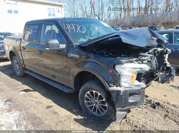 1FTEW1E58JFD94473 2018 FORD F150 Black Przód prawy
