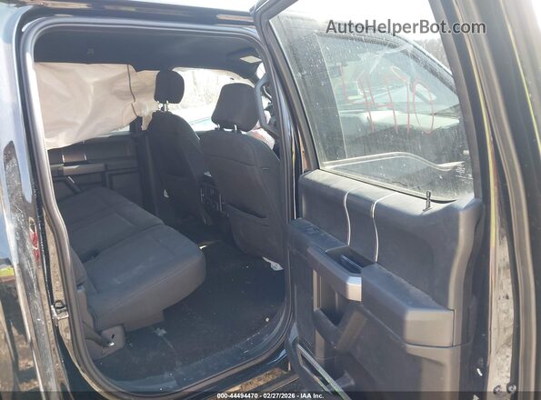1FTEW1E58JFD94473 2018 FORD F150 Black Widok naklejki z numerem VIN