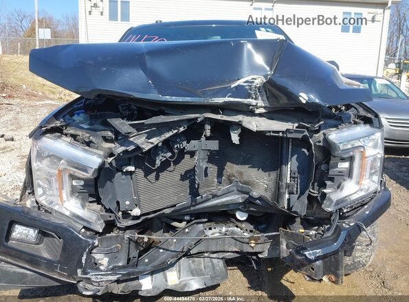 1FTEW1E58JFD94473 2018 FORD F150 Black Widok zestawu wskaźników