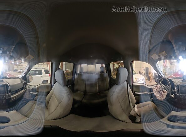 1FTEW1E59KFA09567 2019 FORD F150 Red Панорамний вид салону 360°