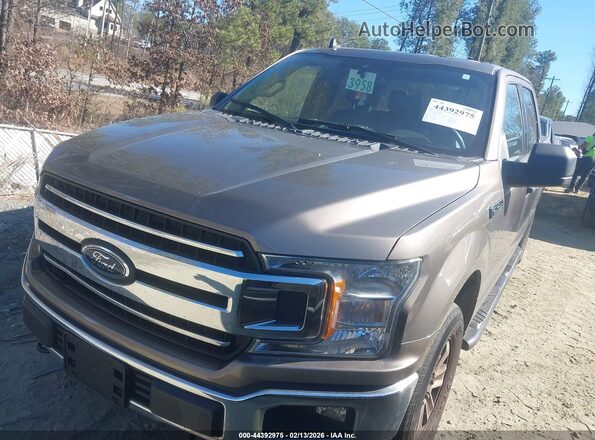 1FTEW1E59LFB35607 2020 FORD F150 Серый Передняя левая четверть