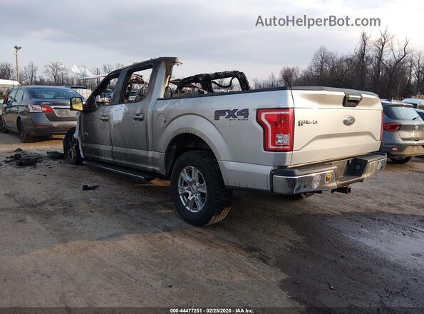 1FTEW1EG6GKF91658 2016 FORD F150 Серебряный Задняя левая четверть