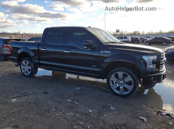 1FTEW1EG8GFB26369 2016 FORD F150 Black Przód prawy
