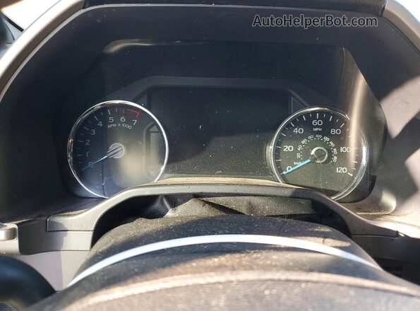 1FTEW1EG8GFB41695 2016 FORD F150 Серебряный Вид щитка приборов