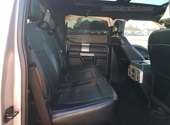 1FTEW1EG8GFB41695 2016 FORD F150 Серебряный Вид задних сидений
