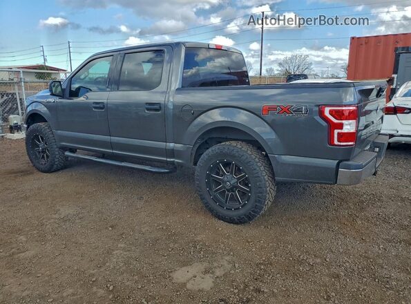 1FTEW1EP0KKD73692 2019 FORD F150 Серый Задняя левая четверть