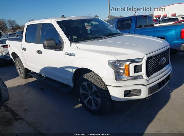1FTEW1EP0LKD43318 2020 FORD F150 Белый Передняя правая четверть