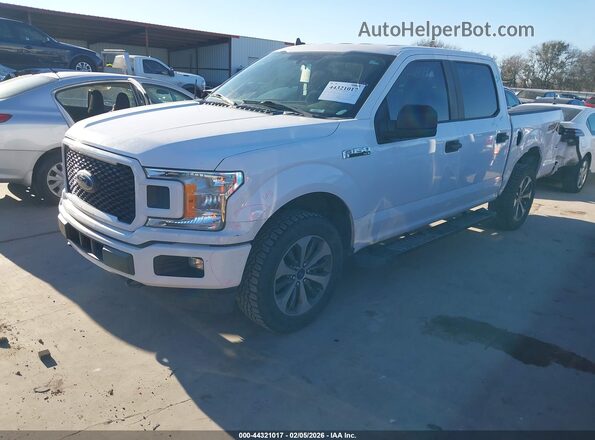 1FTEW1EP0LKD43318 2020 FORD F150 Белый Передняя левая четверть