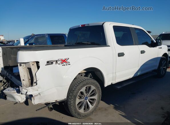 1FTEW1EP0LKD43318 2020 FORD F150 Белый Задняя правая четверть