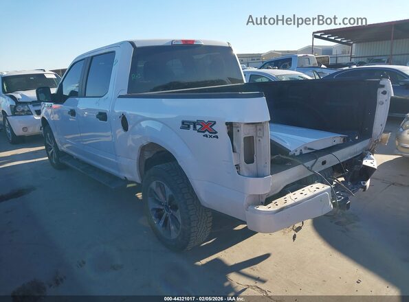 1FTEW1EP0LKD43318 2020 FORD F150 Белый Задняя левая четверть