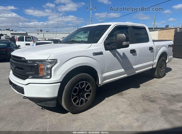 1FTEW1EP1KKC79644 2019 FORD F150 Белый Передняя левая четверть