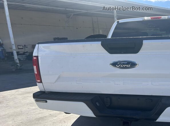 1FTEW1EP1KKC79644 2019 FORD F150 Белый Вид задней части салона