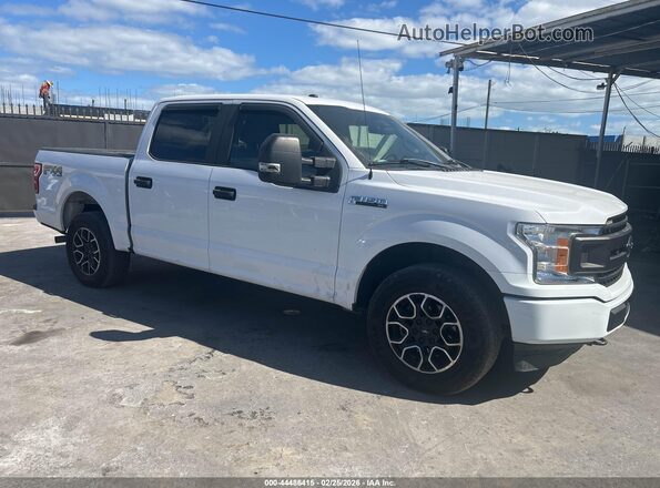 1FTEW1EP1KKC79644 2019 FORD F150 Белый Передняя правая четверть