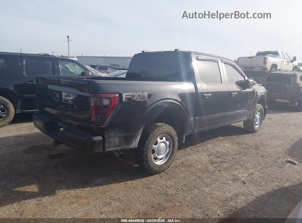 1FTEW1EP1PKD17557 2023 FORD F150 Черный Задняя правая четверть