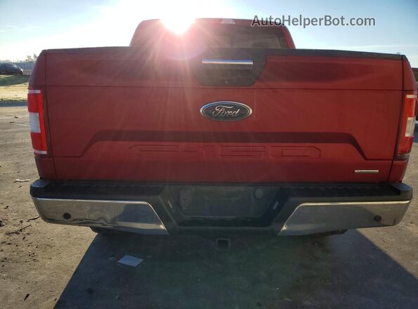 1FTEW1EP2JKF05382 2018 FORD F150 Бордовый Вид сзади