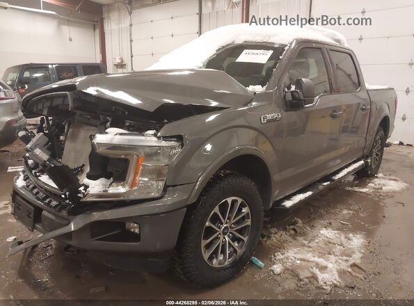 1FTEW1EP2LFB23008 2020 FORD F150 Серый Передняя левая четверть