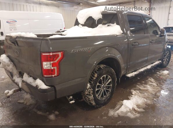 1FTEW1EP2LFB23008 2020 FORD F150 Серый Задняя правая четверть