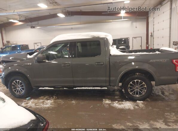 1FTEW1EP2LFB23008 2020 FORD F150 Серый Панорамный вид салона 360°
