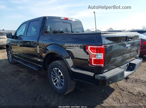 1FTEW1EP3KFC07238 2019 FORD F150 Black Trasero izquierdo